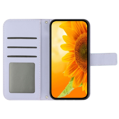 Xiaomi Redmi 13C/Poco C65 MEZZO Light Purple Sunflower dėklas 2