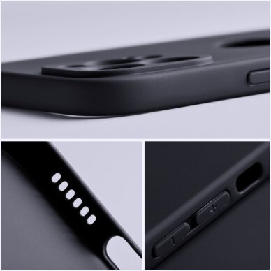 Xiaomi Redmi 14C / POCO C75 black SOFT SILICONE nugarėlė 6