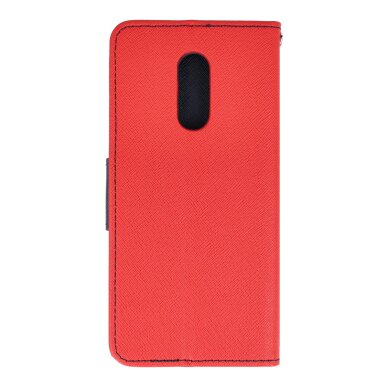 Xiaomi Redmi 5+/Note5 raudonas fancy diary dėklas 1