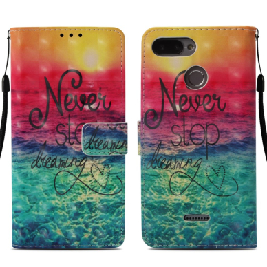 XIAOMI Redmi 6/6A tracy fashion 3D dėklas Never Stop 2