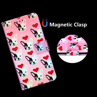 XIAOMI Redmi 6/6A tracy laser dėklas Dogs faces 7