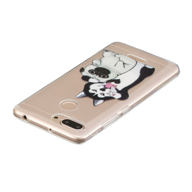 XIAOMI REDMI 6/6A tracy slim clear nugarėlė Husky 3