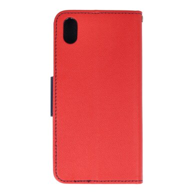 XIAOMI REDMI 7A raudonas fancy diary dėklas 1