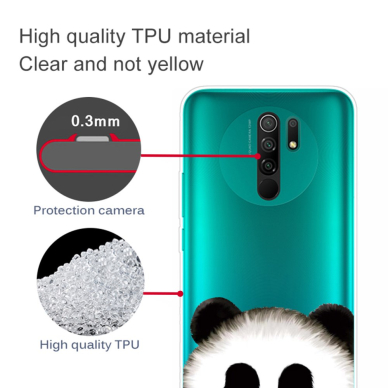 XIAOMI REDMI 9 Tracy clear nugarėlė Panda 2