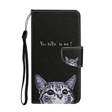 XIAOMI REDMI 9 tracy fashion dėklas Cat&Words 1