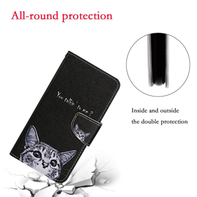 XIAOMI REDMI 9 tracy fashion dėklas Cat&Words 4