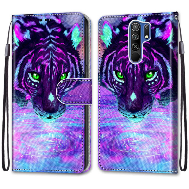 XIAOMI REDMI 9 Tracy fashion dėklas Colorful Tiger 1