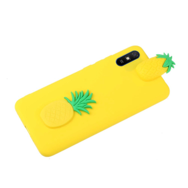 Xiaomi Redmi 9A geltona nugarėlė Ananasas 4D 2