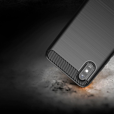 Xiaomi Redmi 9A juoda LYGCARBON nugarėlė 3
