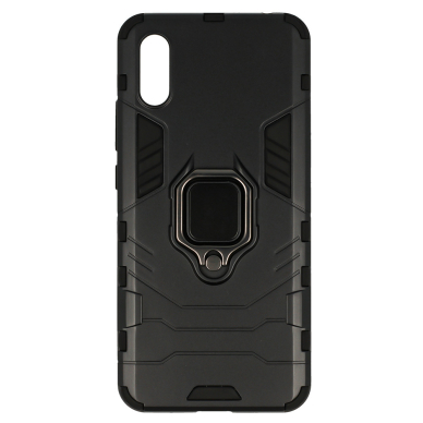 Xiaomi Redmi 9A juoda RING ARMOR nugarėlė 1