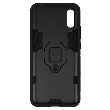 Xiaomi Redmi 9A juoda RING ARMOR nugarėlė 2