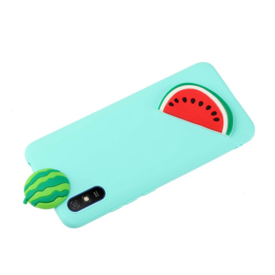 Xiaomi Redmi 9A mėtos spalvos nugarėlė Watermelon 4D 3