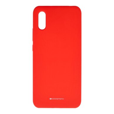 XIAOMI REDMI 9A red MERCURY SILICONE nugarėlė XIAOMI REDMI 9A red MERCURY SILICONE nugarėlė