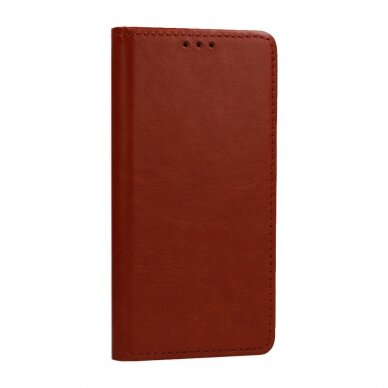 XIAOMI REDMI 9A rudas odinis SPECIAL dėklas 1