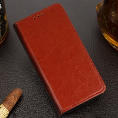 XIAOMI REDMI 9A rudas odinis SPECIAL dėklas 7