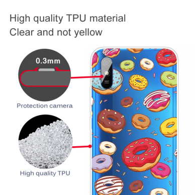 Xiaomi Redmi 9A Tracy clear nugarėlė Doughnut 2