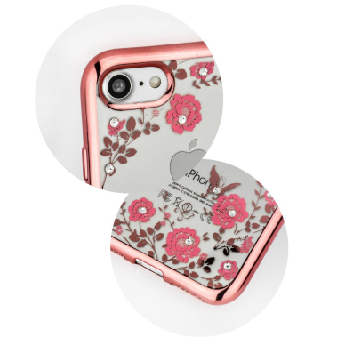 XIAOMI REDMI 9C/10A aukso spalvos perfect FLOWERS nugarėlė 2