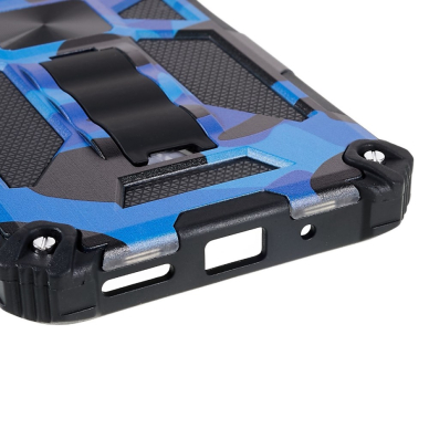 Xiaomi Redmi 9C/10A mėlyna camouflage ARMOR METAL nugarėlė 4