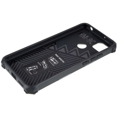 Xiaomi Redmi 9C/10A mėlyna camouflage ARMOR METAL nugarėlė 7