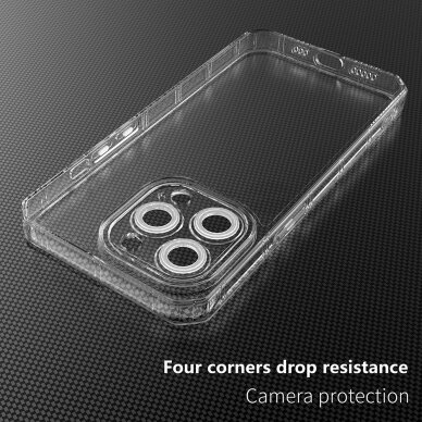XIAOMI Redmi 9C/10A skaidri ARMOR ANTI SHOCK nugarėlė 8