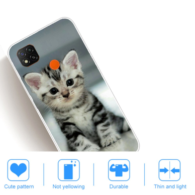 XIAOMI Redmi 9C/10A Tracy nugarėlė Cute Cat 4