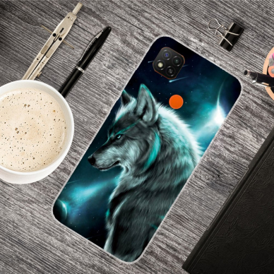 Xiaomi Redmi 9C/10A Tracy nugarėlė Wolf 1