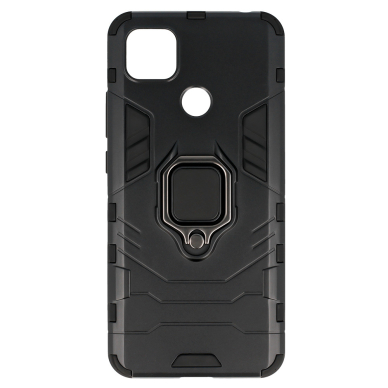 Xiaomi Redmi 9C/10A juoda RING ARMOR nugarėlė 1