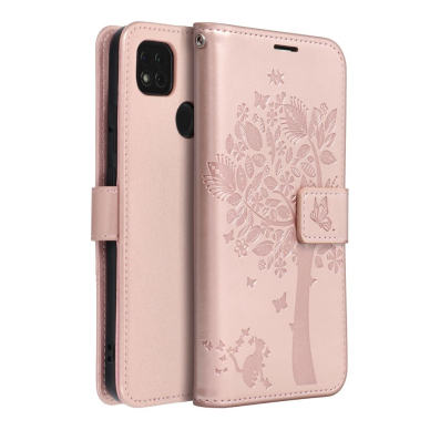 Xiaomi Redmi 9C/10A MEZZO rausvas Mandala dėklas 3