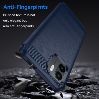 XIAOMI REDMI A1/REDMI A2 mėlyna Tracy LYGCARBON nugarėlė 1