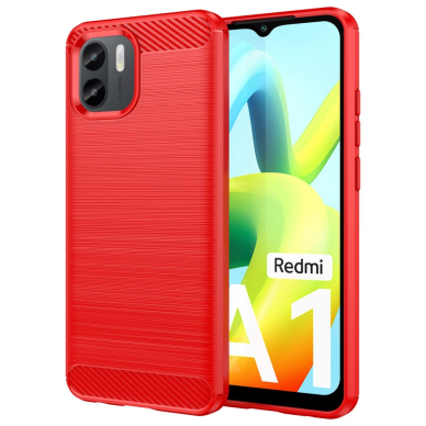 XIAOMI REDMI A1/REDMI A2 raudona Tracy LYGCARBON nugarėlė