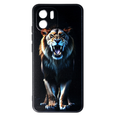 Xiaomi Redmi A1/Redmi A2 black nugarėlė Lion Design00327 1