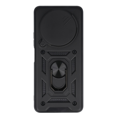 XIAOMI REDMI A3 black RING ARMOR WITH CAMSHIELD nugarėlė