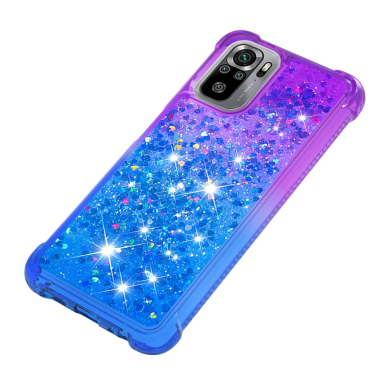 XIAOMI REDMI NOTE 10/10s/POCO M5s Tracy violetinė-mėlyna Water Shock nugarėlė 1