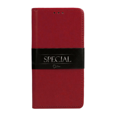 XIAOMI REDMI NOTE 11 PRO PLUS 5G raudonas odinis SPECIAL dėklas