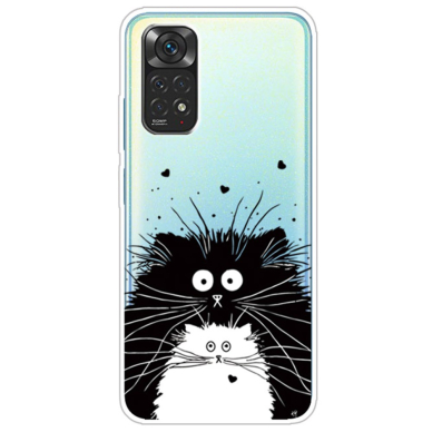 XIAOMI REDMI NOTE 11/11S Tracy clear nugarėlė Two Cats