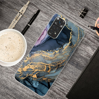 XIAOMI REDMI NOTE 11/11S Tracy nugarėlė Blue Marble 1