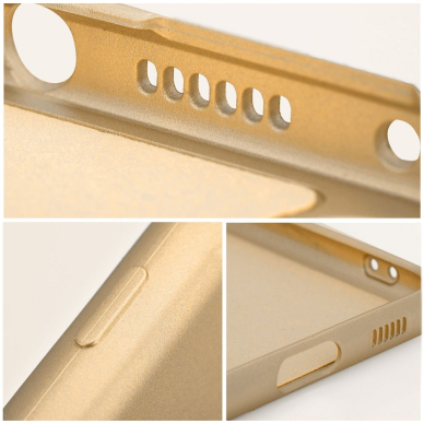 XIAOMI REDMI NOTE 11/11S aukso spalvos METALLIC nugarėlė 9