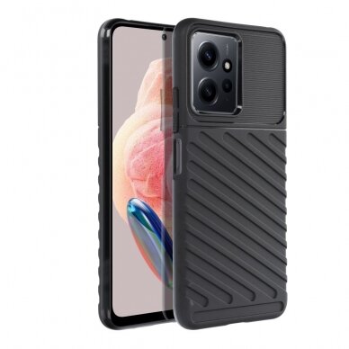 Xiaomi Redmi Note 12 black THUNDER nugarėlė 11