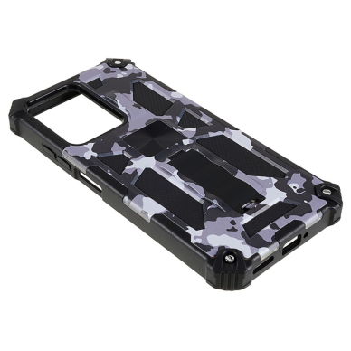 Xiaomi Redmi Note 12 PRO 5G /POCO X5 PRO juoda camouflage ARMOR METAL nugarėlė 3