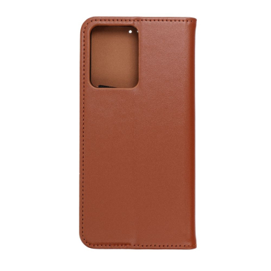 Xiaomi Redmi Note 12 rudas odinis GENUINE dėklas 1