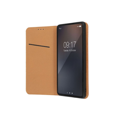 Xiaomi Redmi Note 12 rudas odinis GENUINE dėklas 3