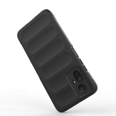 Xiaomi Redmi Note 12S juoda Tracy Anti-slip Rugged nugarėlė 3