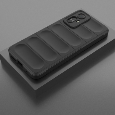 Xiaomi Redmi Note 12S juoda Tracy Anti-slip Rugged nugarėlė 9