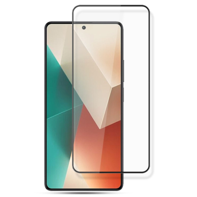 Xiaomi Redmi Note 13 4G/5G black pilnas 5D stiklas 1
