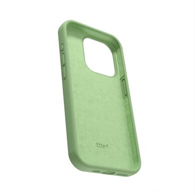 Xiaomi Redmi Note 13 5G light green Etteri Silicone nugarėlė 5