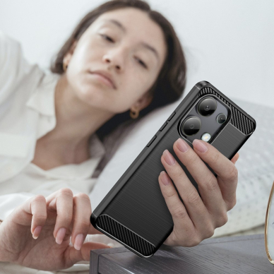 Xiaomi Redmi Note 13 black LYGCARBON nugarėlė 7