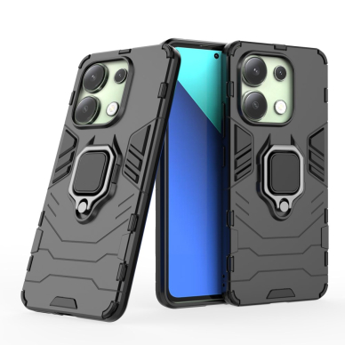 Xiaomi Redmi Note 13 black RING ARMOR nugarėlė 1