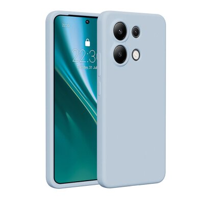 Xiaomi Redmi Note 13 light blue Etteri Silicone nugarėlė 1