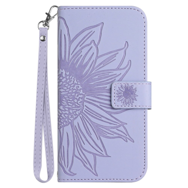 Xiaomi Redmi Note 13 MEZZO Light Purple Sunflower dėklas 7