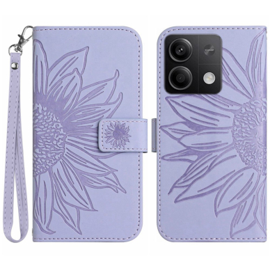 Xiaomi Redmi Note 13 MEZZO Light Purple Sunflower dėklas